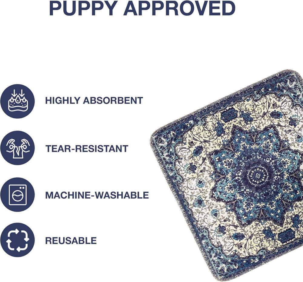 PUPIBOO pee pad with waterproof backing protects floors in home use
