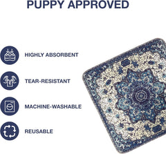 PUPIBOO pee pad with waterproof backing protects floors in home use