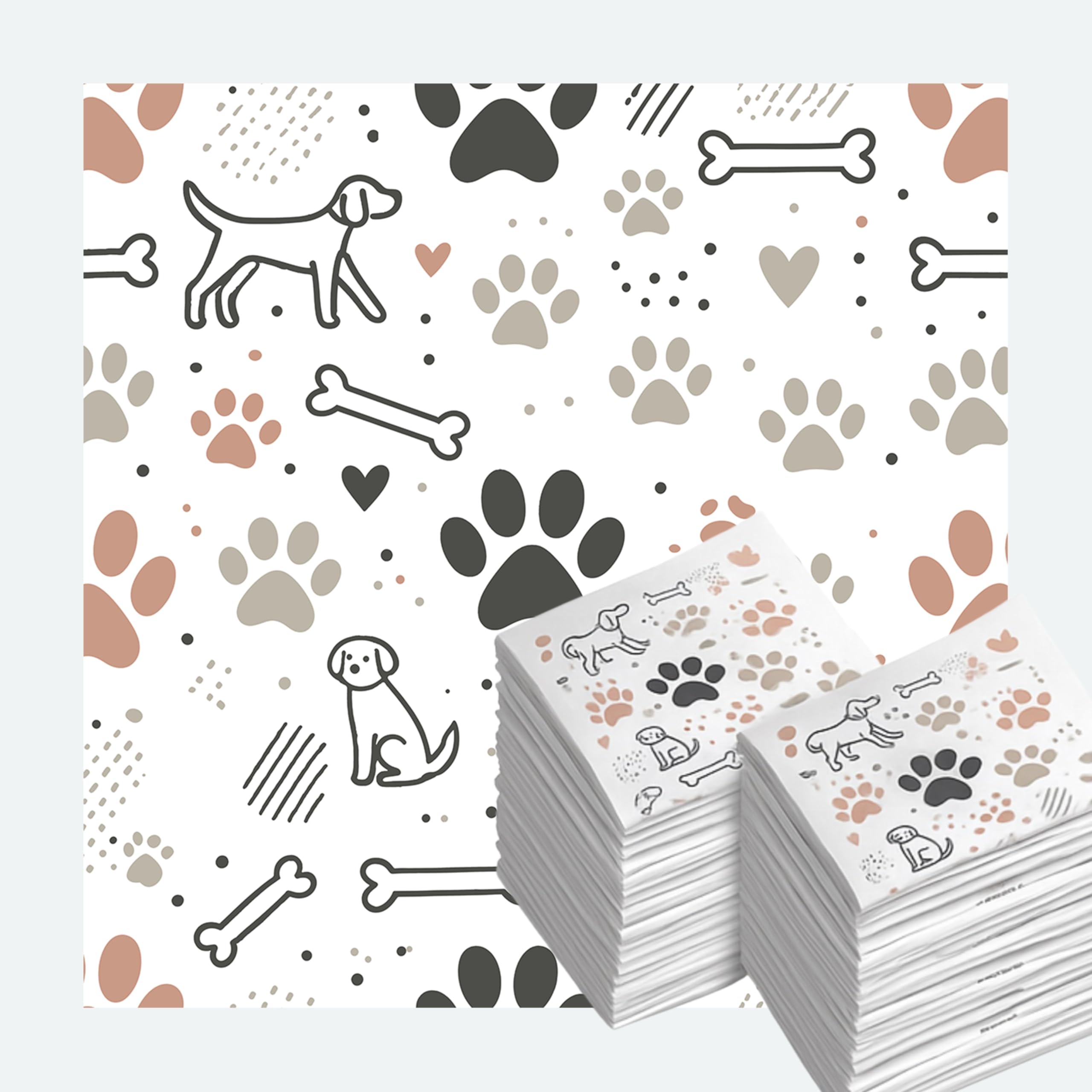 PUPIBOO washable pee pad with waterproof layer prevents leaks on hard floors.