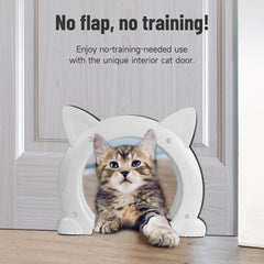 PUPIHOM barrier-free design allowing free cat movement