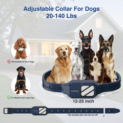 PUPKIDS long-range remote reaches up to 4200 feet for outdoor training.