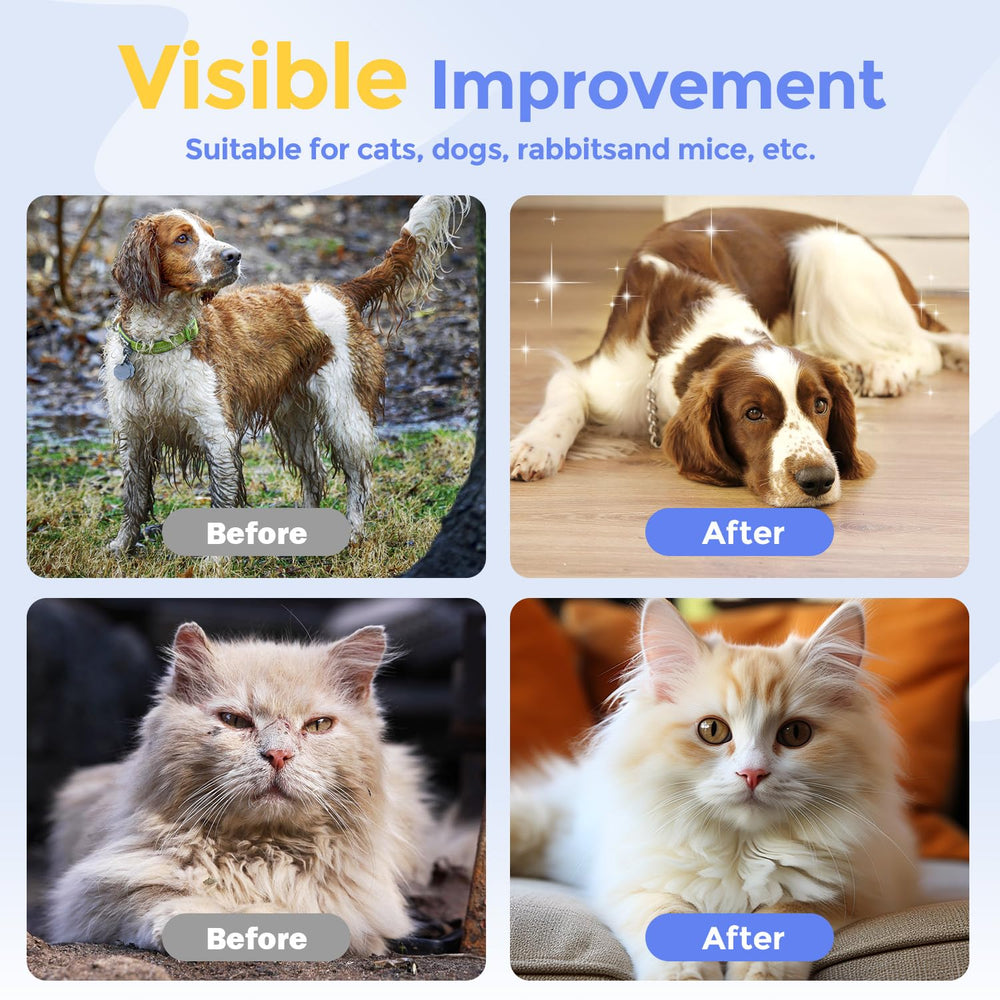 PUPMATE glove wipes for daily care grooming sessions at home