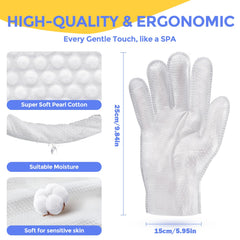 PUPMATE glove wipe closeup showing thick, durable, skin friendly material