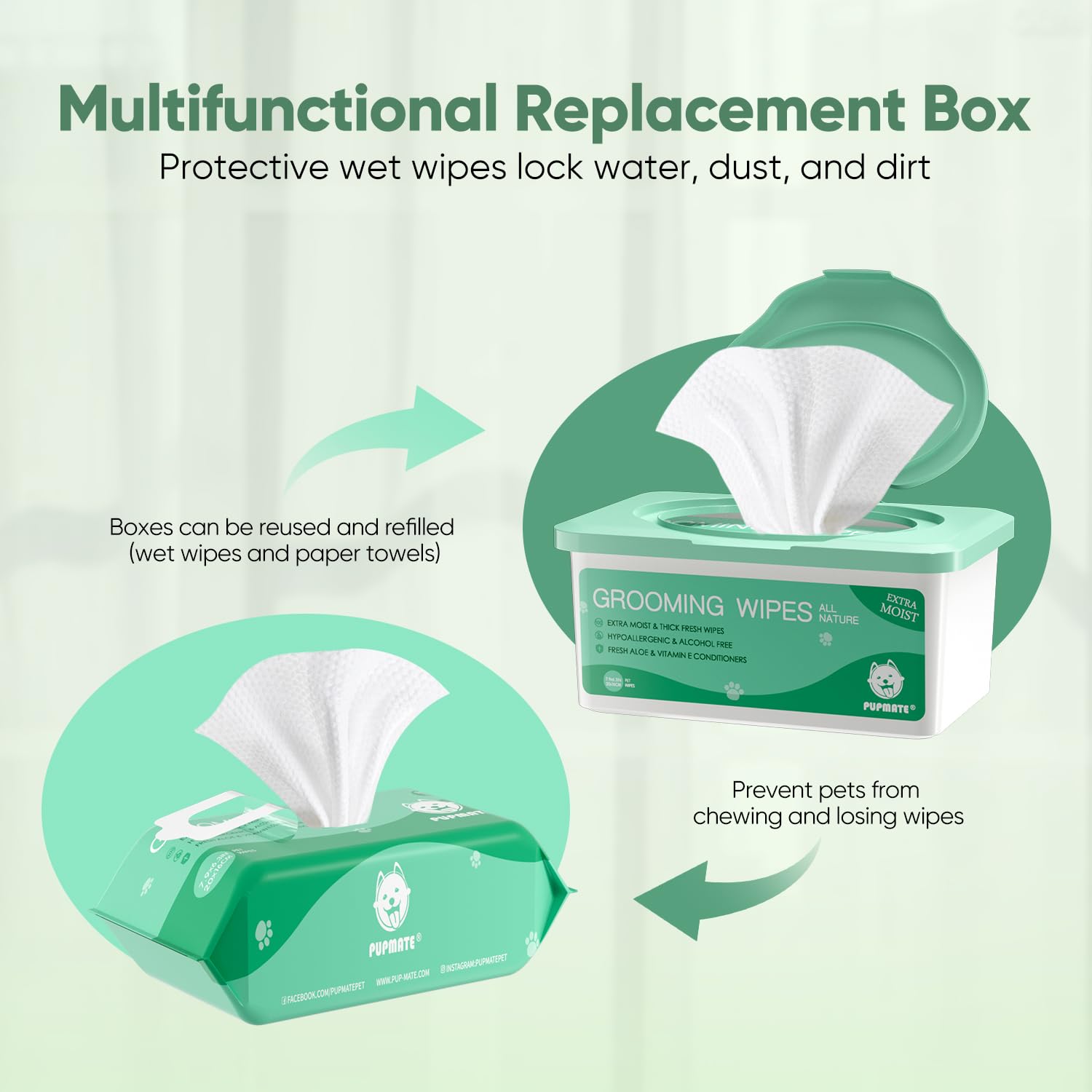 PUPMATE original fragrance closeup shows versatile scent option for pets.