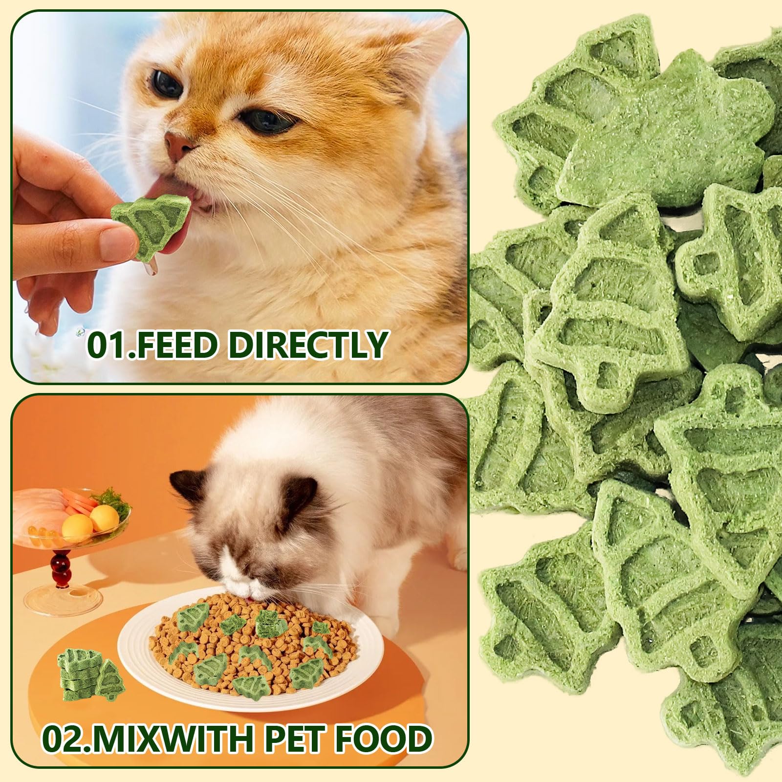 PuPoPan cat dental care snack illustrates potential breath freshness and gum-friendly chew.