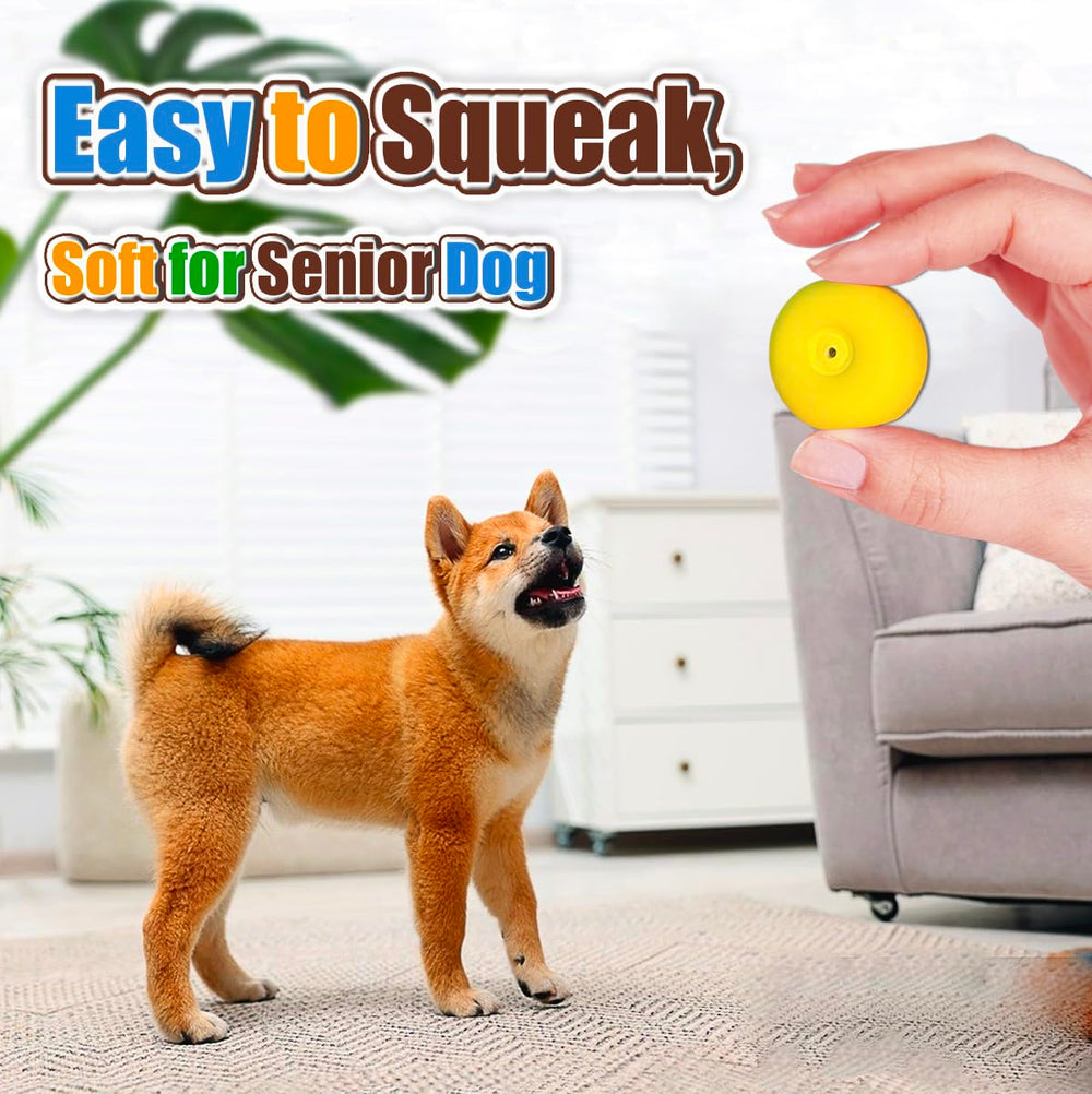 PUPATTIC flat 2.2-inch ball ideal for indoor fetch