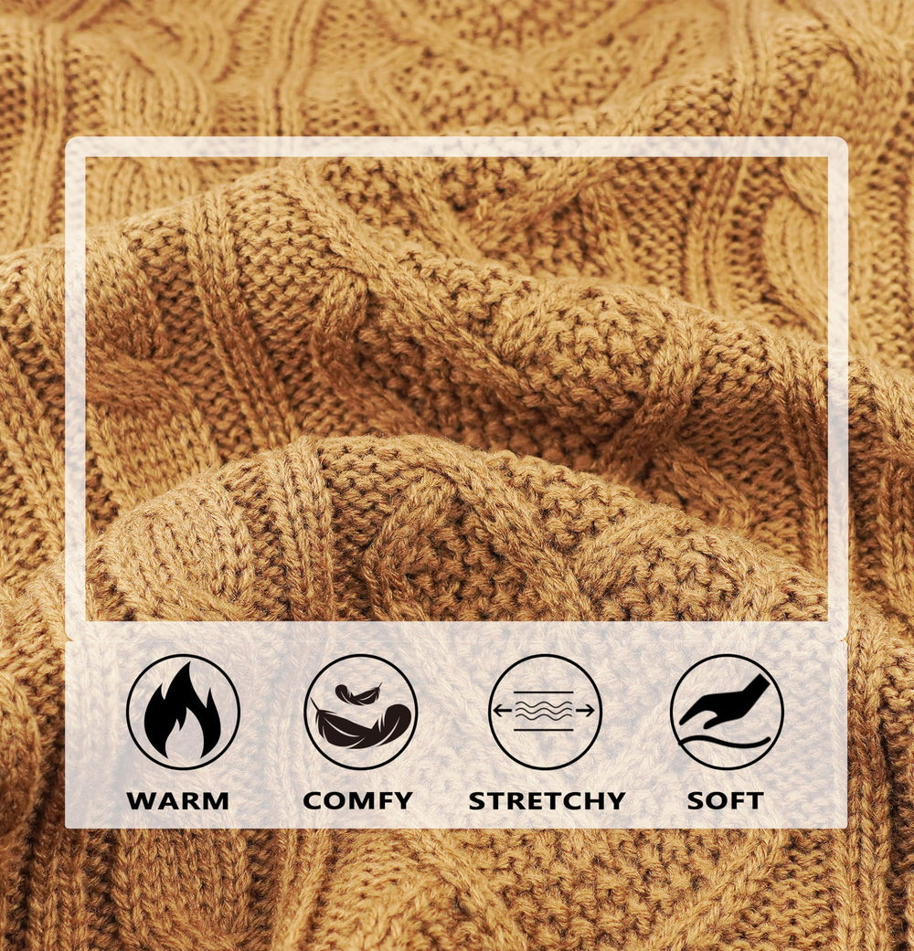Puppishy warm-knit dog sweater khaki XS chest area shows stretchy fit