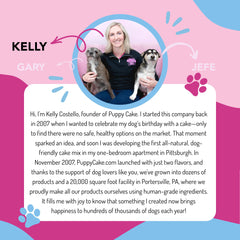 Puppy Cake blue birthday cake for celebratory treats