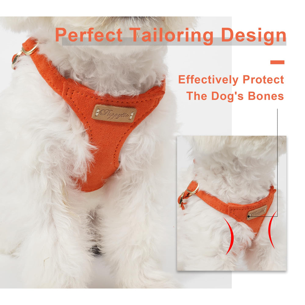 Puppytie escape-proof design harness vest ensuring safe park outings