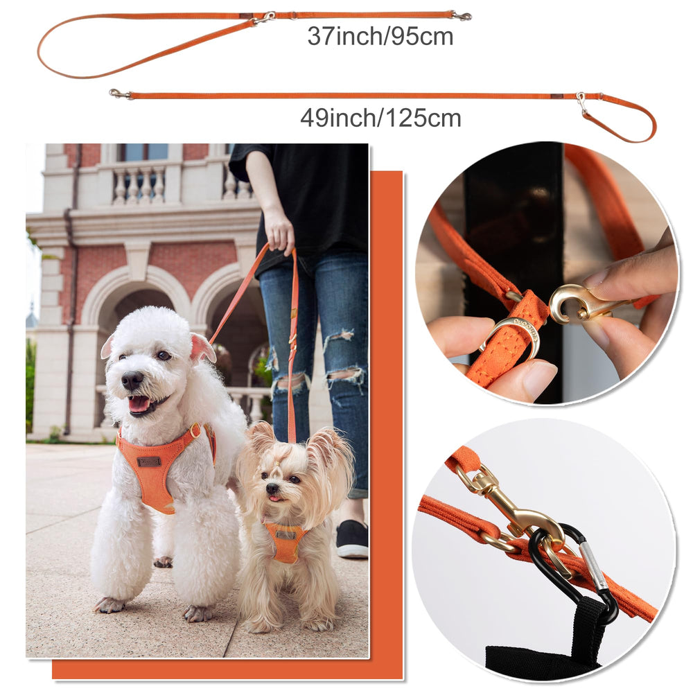 Puppytie patented rounded adjustment buckle for smooth secure fitting