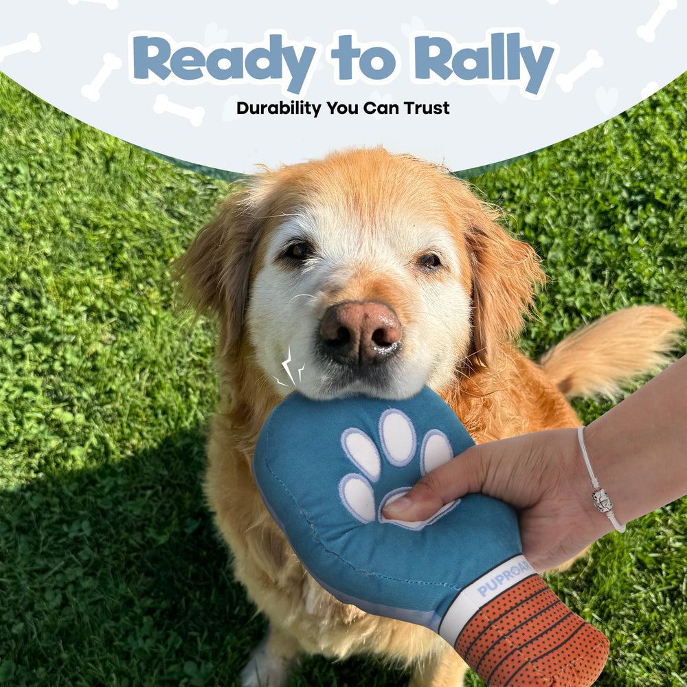 PUPROAR pickleball dog toy gift-ready packaging for gifting.