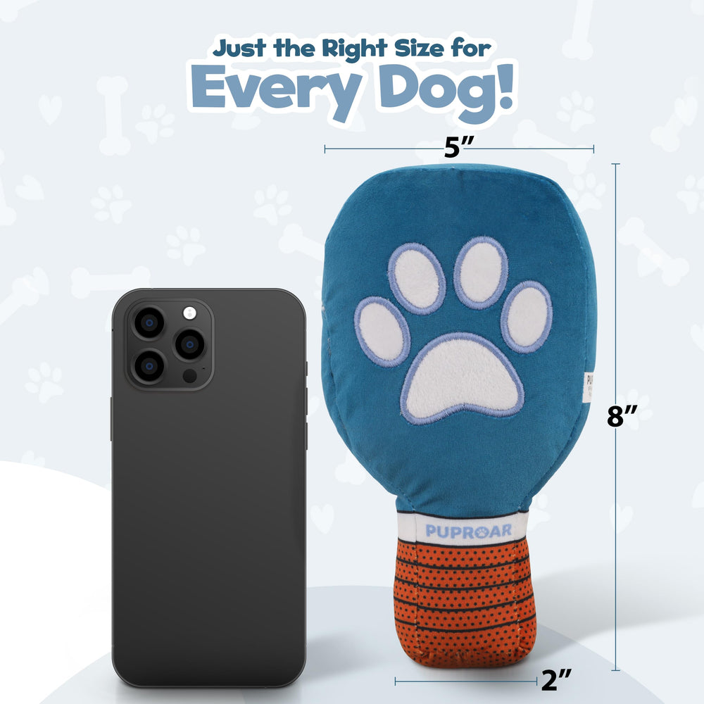 PUPROAR pickleball dog toy lightweight paddle for easy carry and fetch.