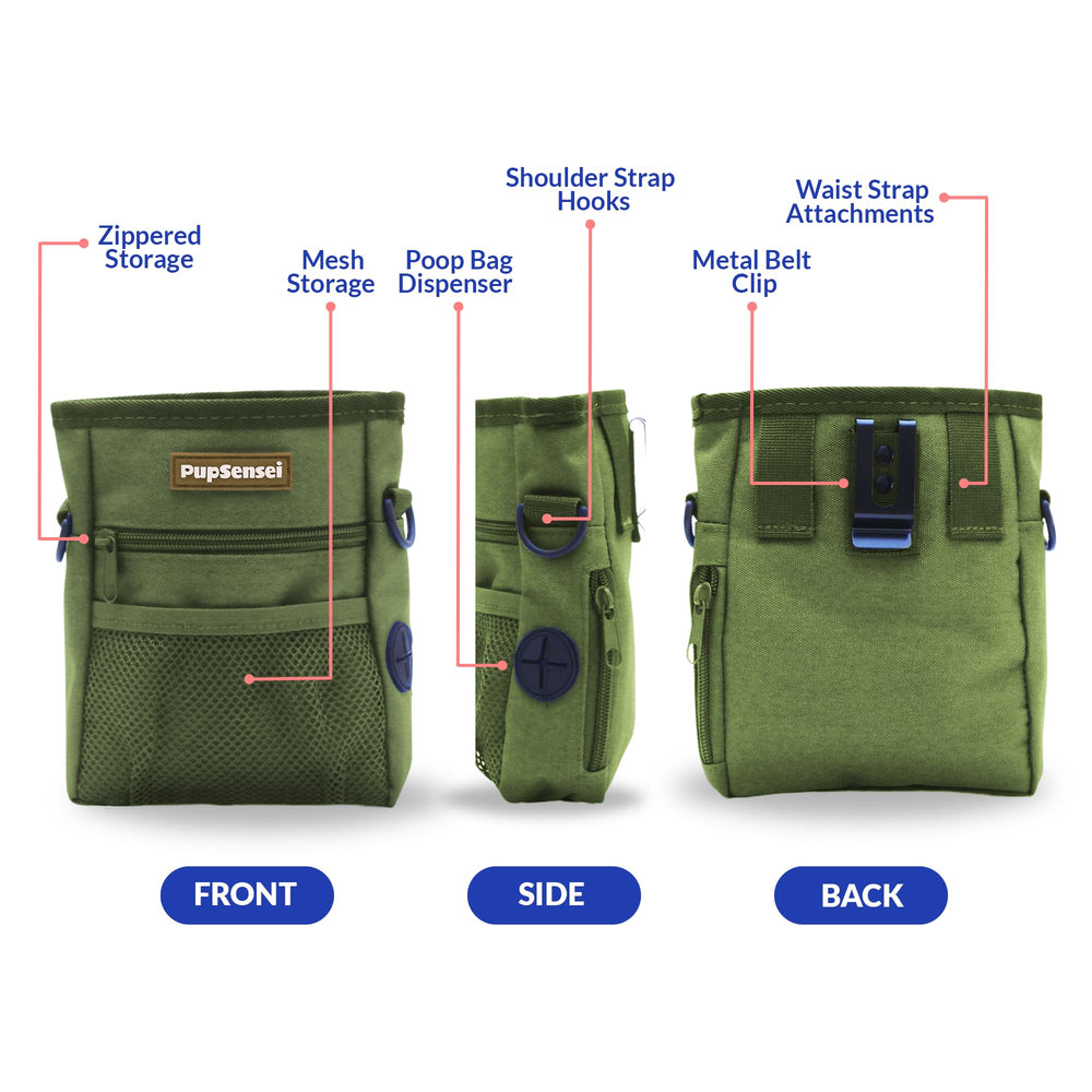 PupSensei includes a complimentary poop bag roll for immediate use