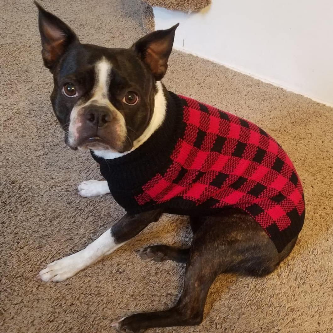 PUPTECK dog sweater winter-ready style for daily wear.