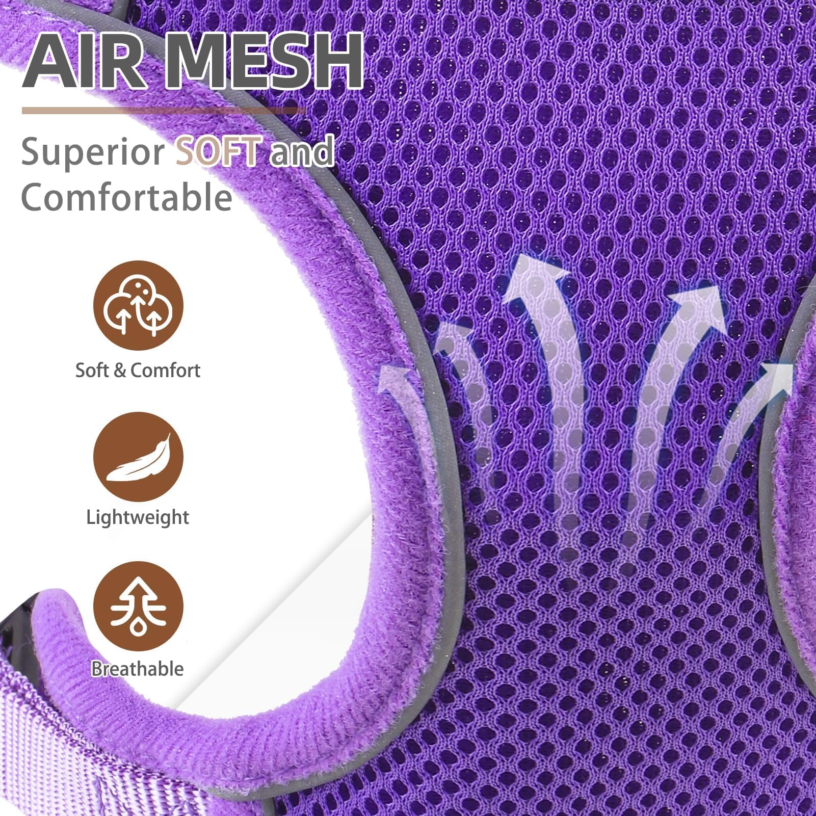 PUPTECK no-pull design reduces neck strain during leash training sessions.