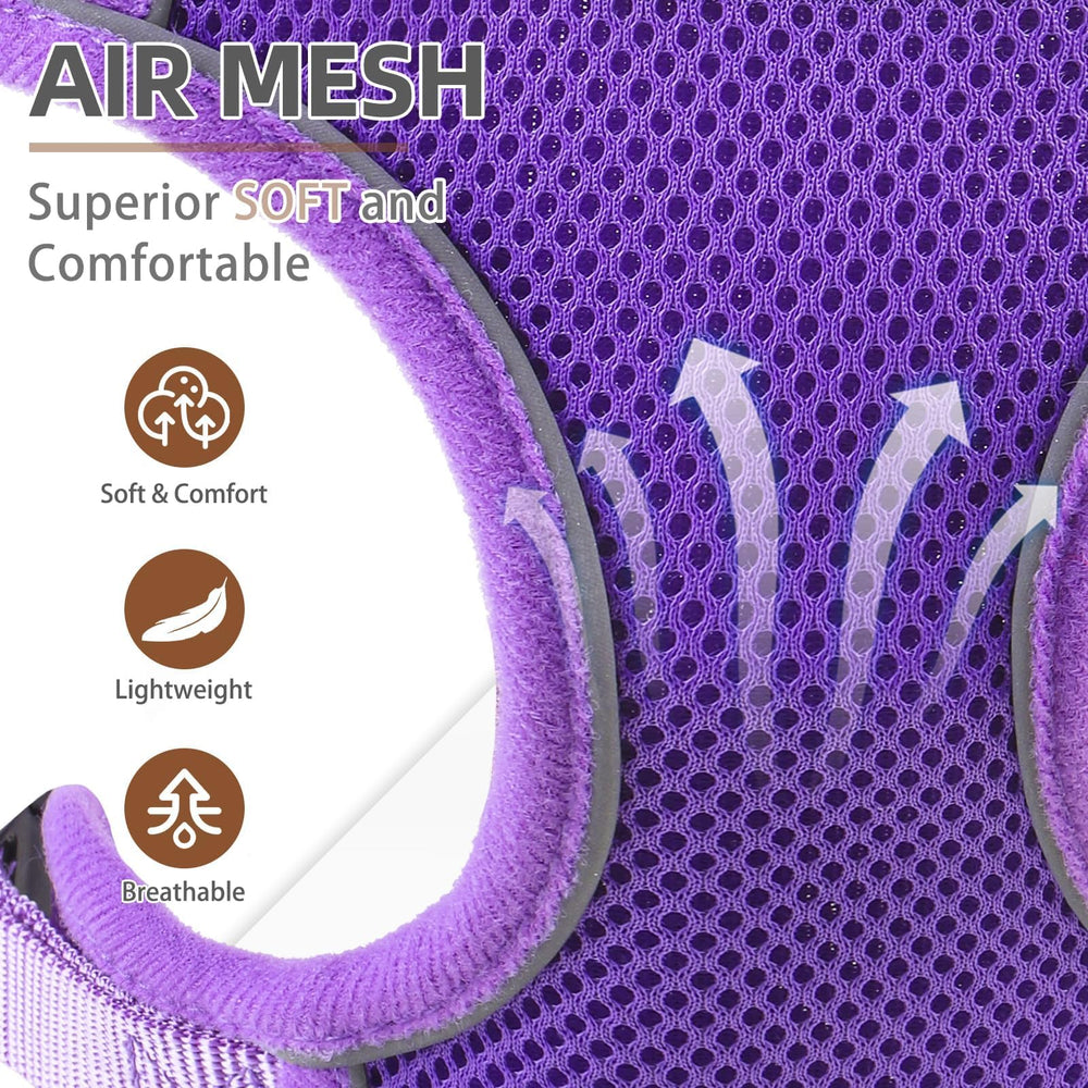 PUPTECK no-pull design reduces neck strain during leash training sessions.