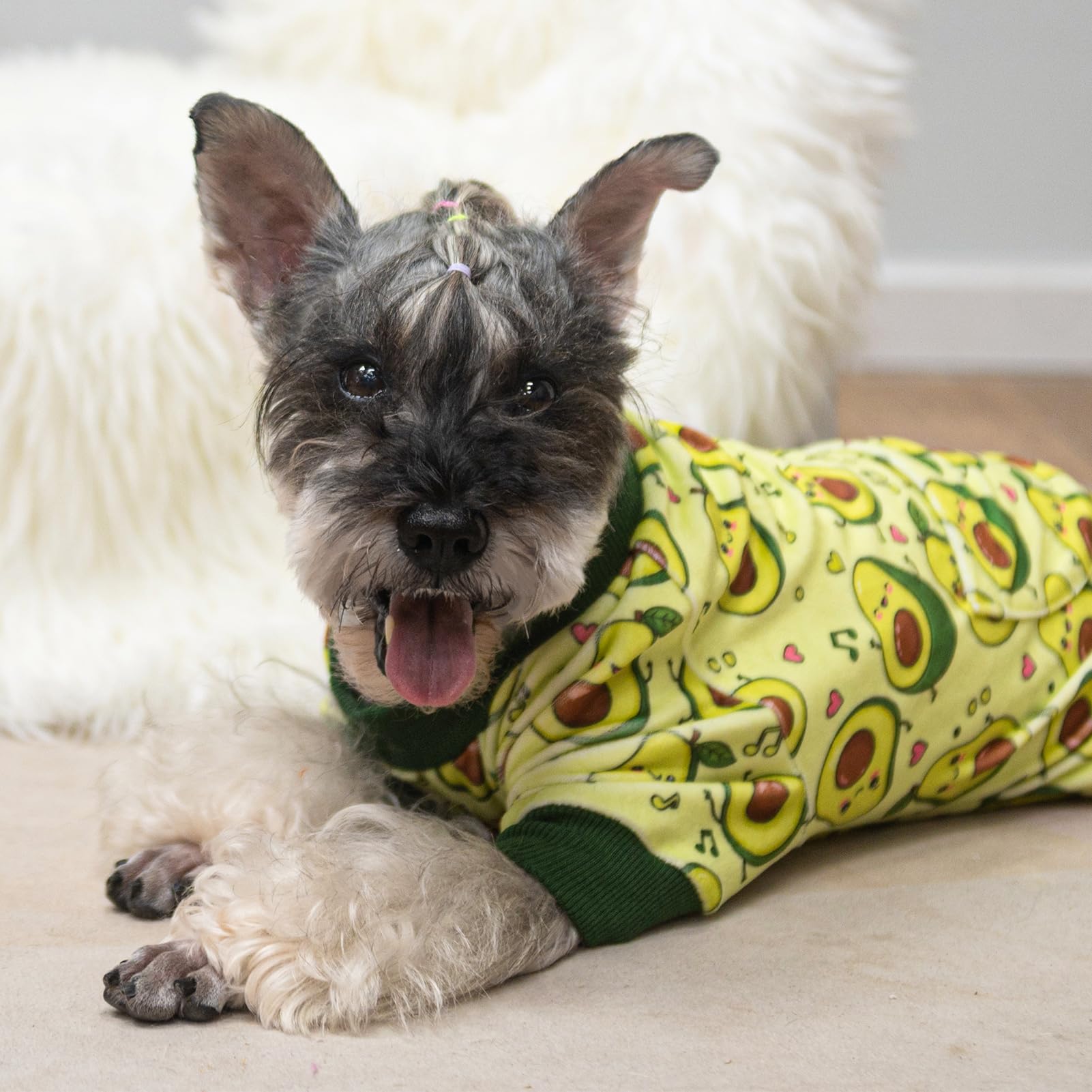 PUPTECK soft fleece dog pajamas machine washable for simple care.