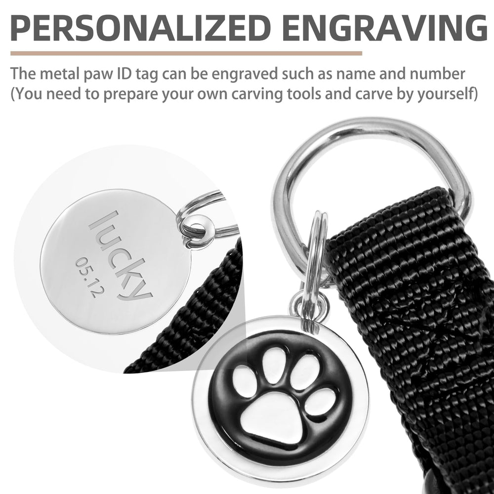 PUPTECK Wide webbing provides smoother, secure fit during walks