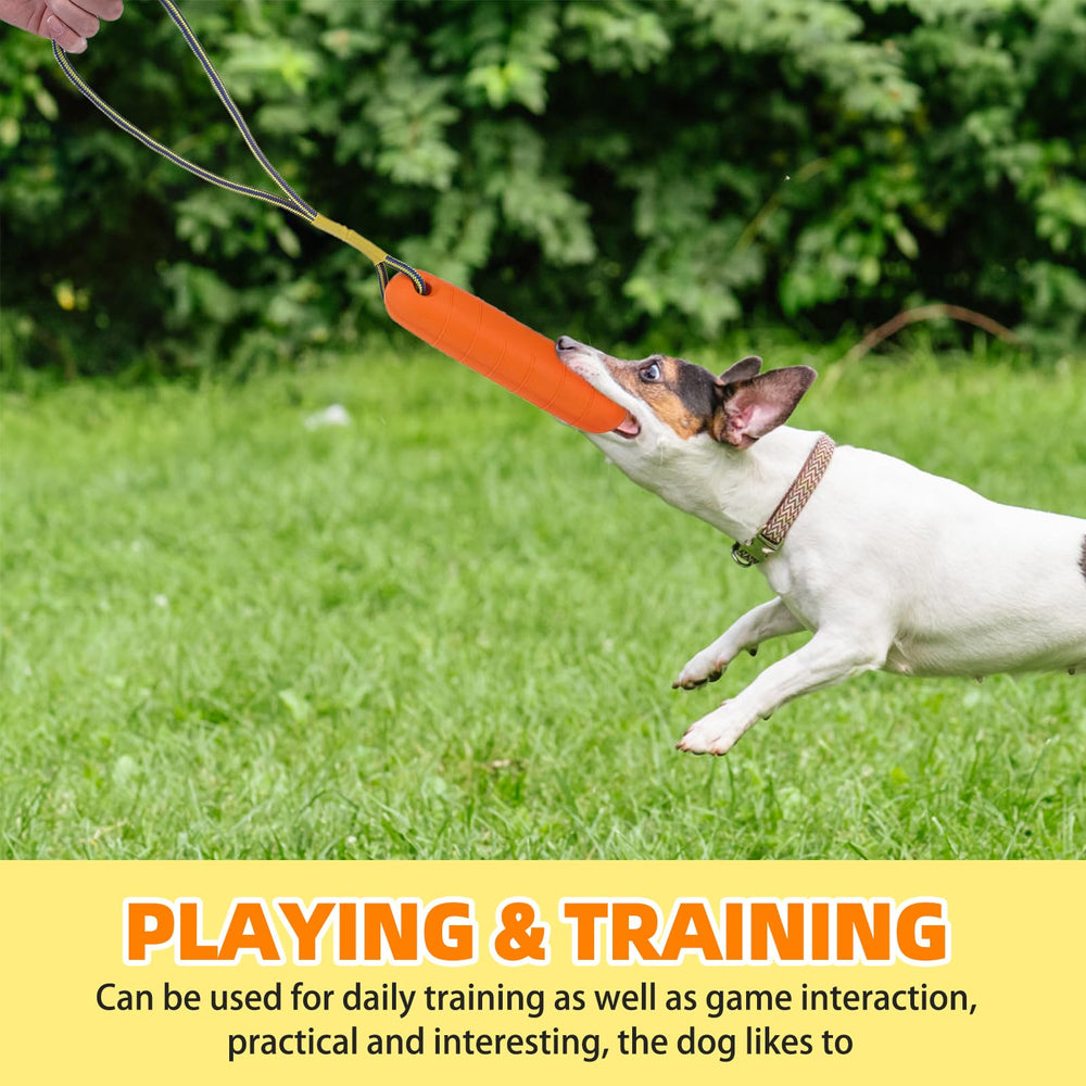 PUPTECK dog-training toy land yellow rope for on-land command practice