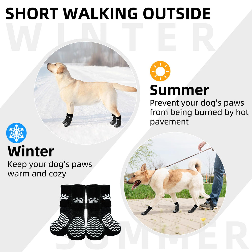 PUPTECK breathable cotton-poly blend keeps paws comfortable during wear.