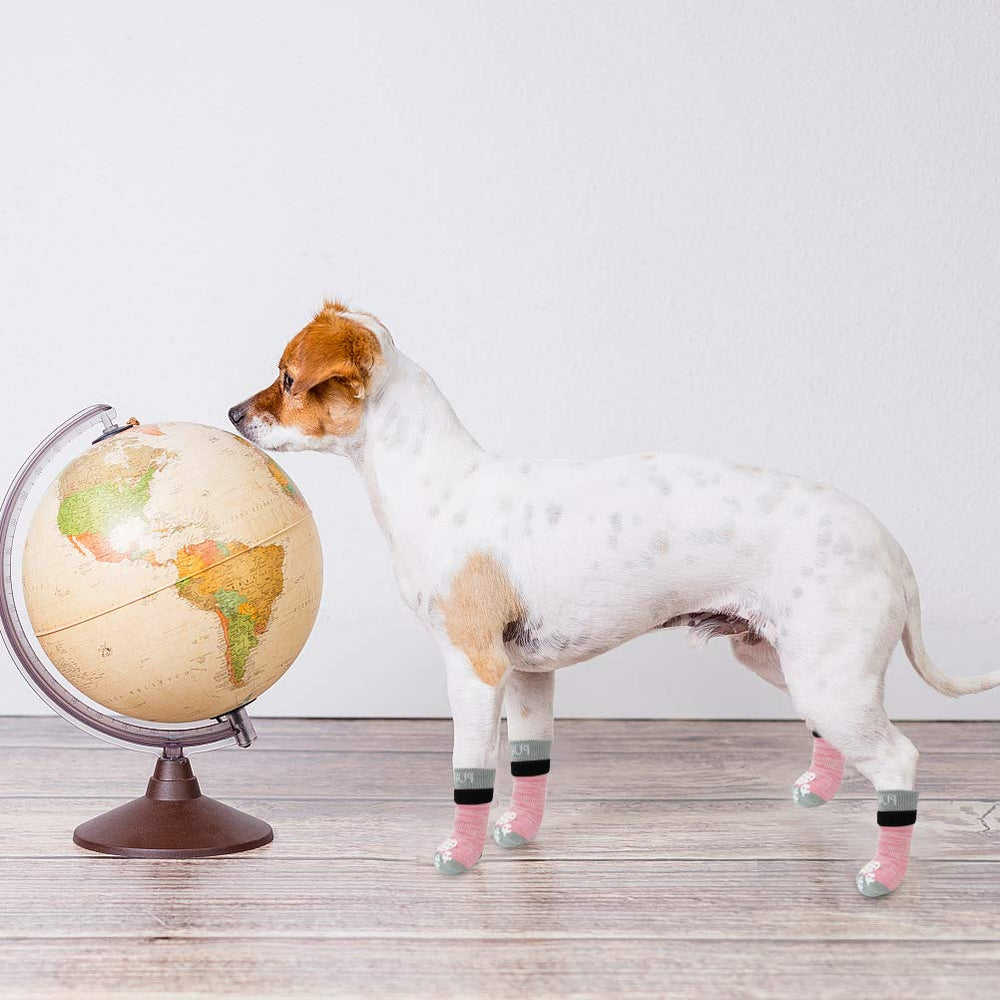 PUPTECK senior-use friendly sock supporting stability and paw protection
