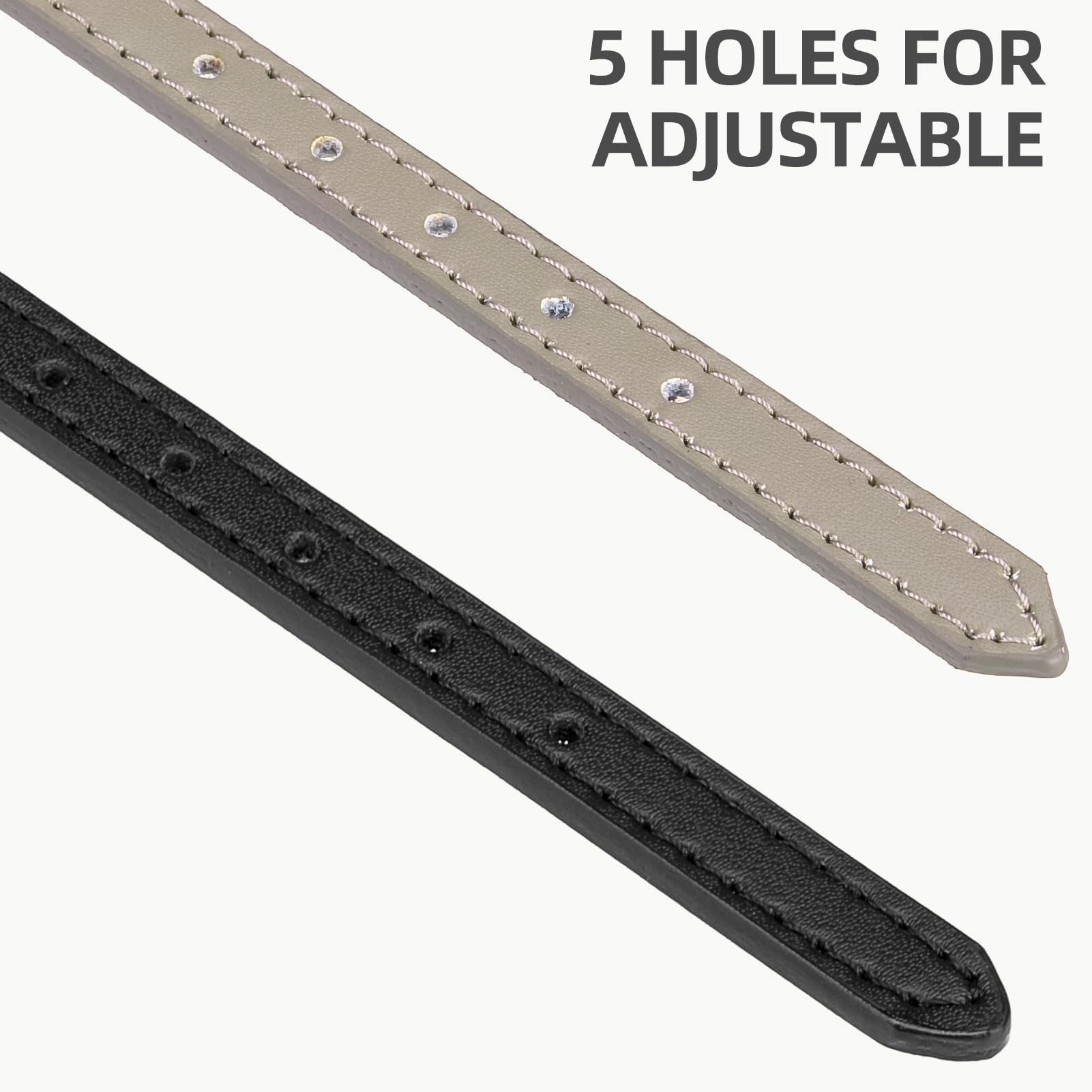 PUPTECK leather collar undergoing durability test signals long-lasting use