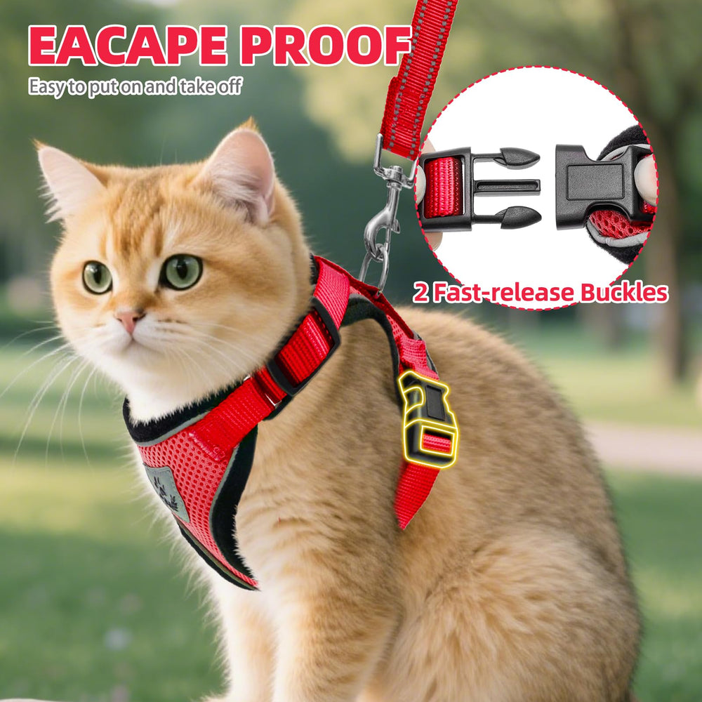 PUPTECK reflective strip harness aids night safety during dusk strolls.