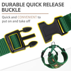 PUPTECK Christmas harness chest buckle focus for simple, secure wear