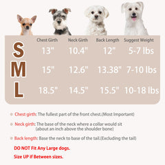 PUPTECK Classic Plaid Dog Dress back view shows secure button closure.