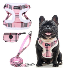 PUPTECK dog harness shows step-in design for easy on-and-off walks.