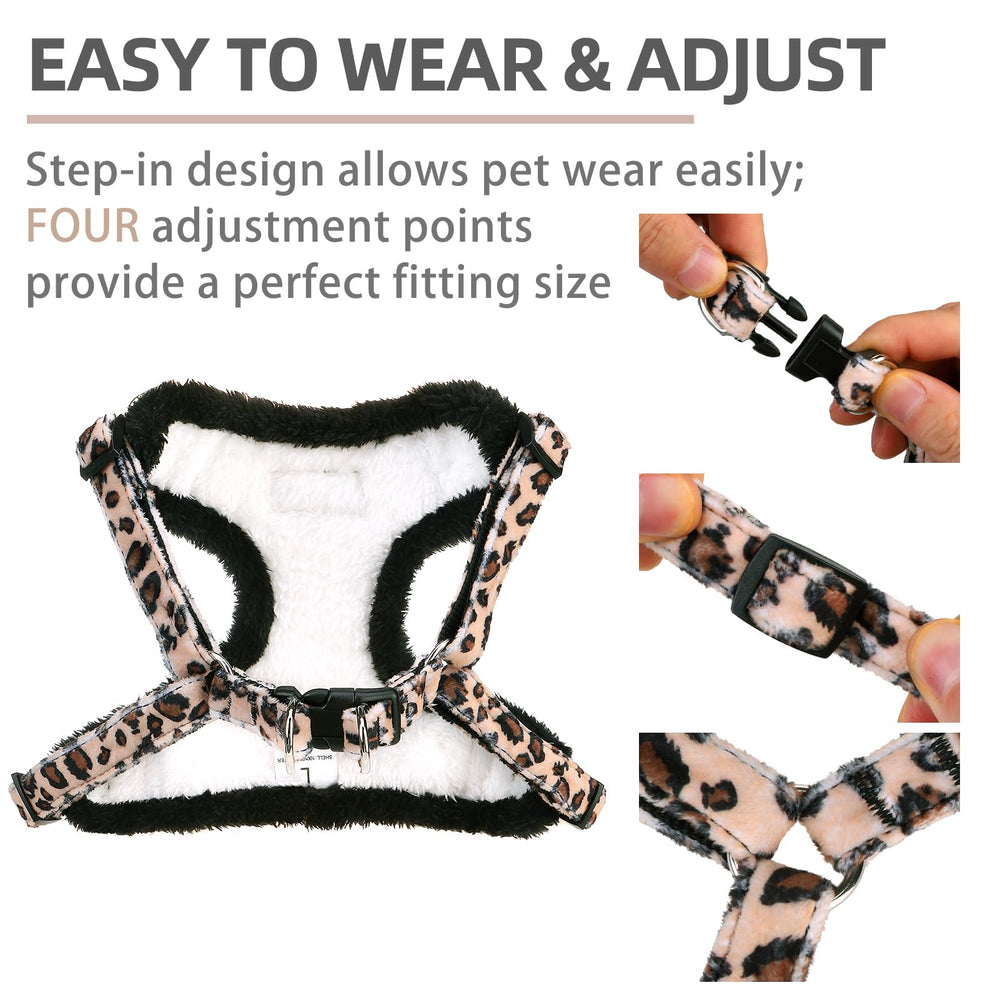 PUPTECK dog harness no-pull design reduces neck strain during walks.