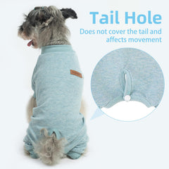 PUPTECK dog pajamas belly opening enables quick, stress-free potty breaks.
