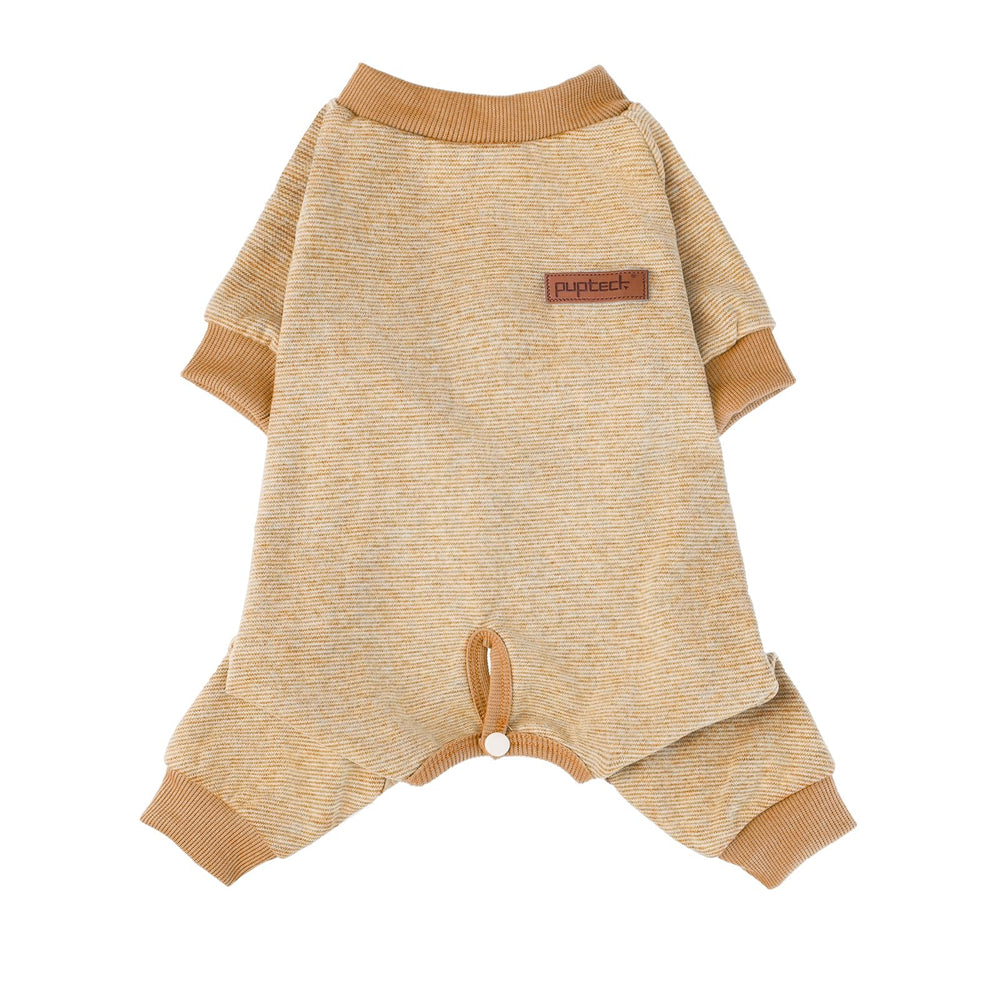 PUPTECK dog pajamas with pullover design for easy wear and movement.