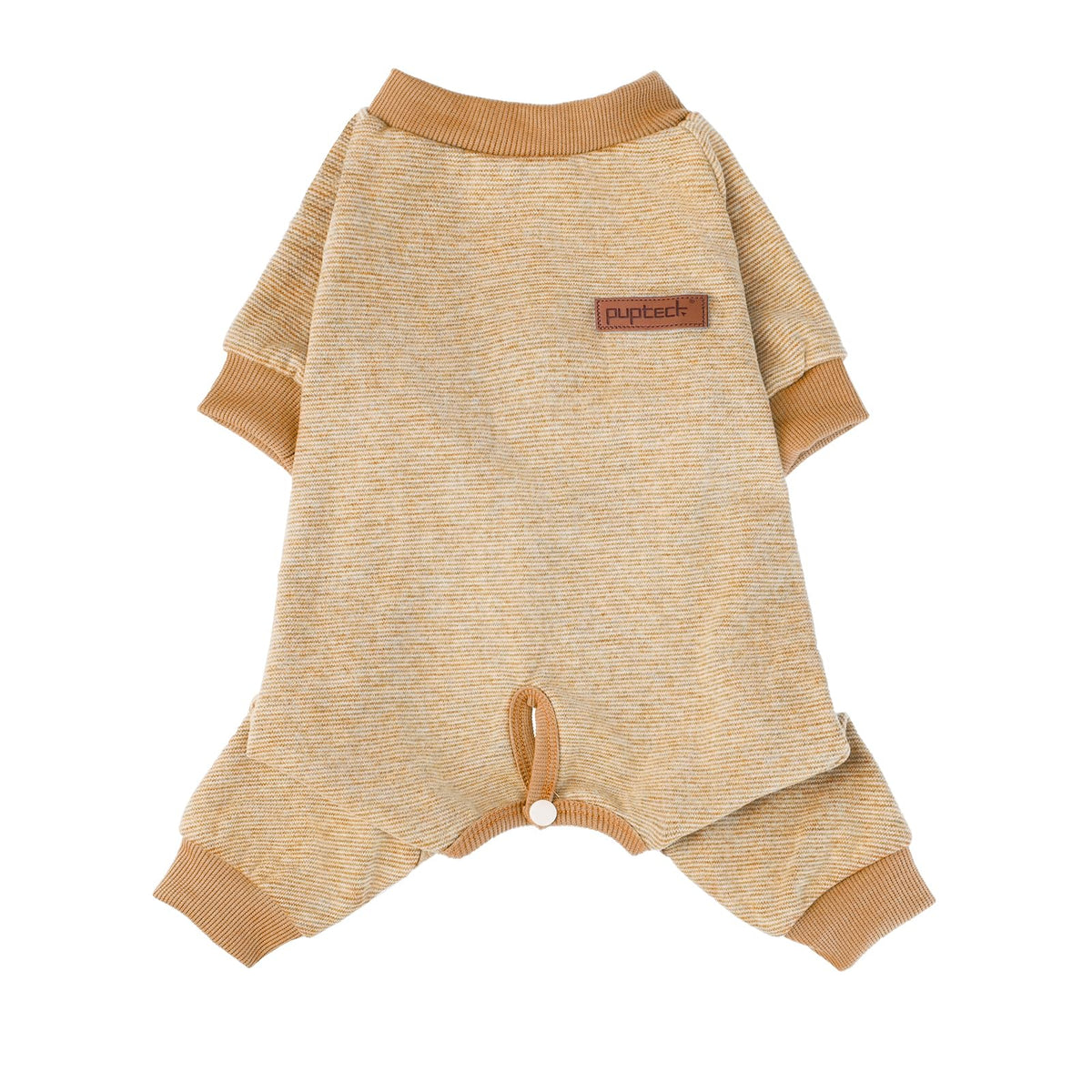 PUPTECK dog pajamas with pullover design for easy wear and movement.