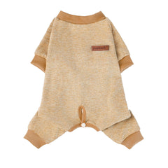 PUPTECK dog pajamas with pullover design for easy wear and movement.