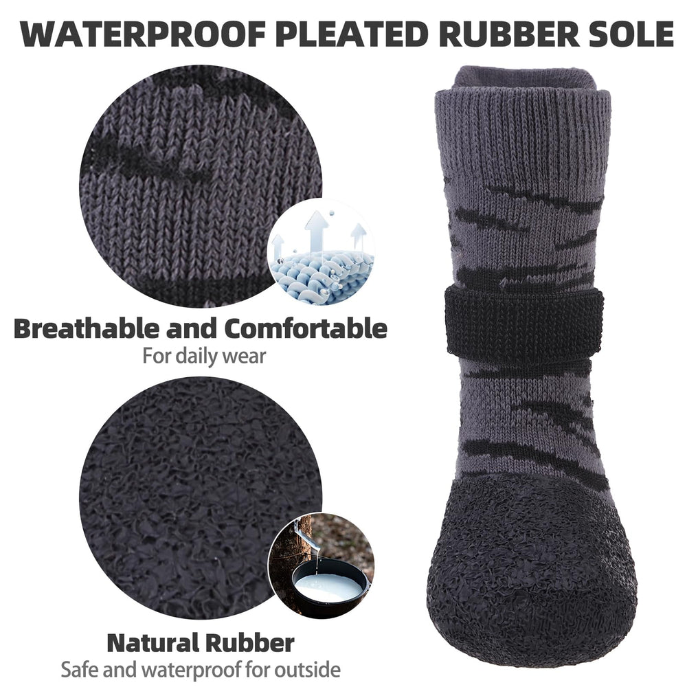 PUPTECK easy wear with pull tab and adjustable strap.
