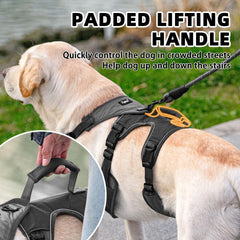 PUPTECK escape-proof harness lift handle for quick aid on stairs or crowded streets
