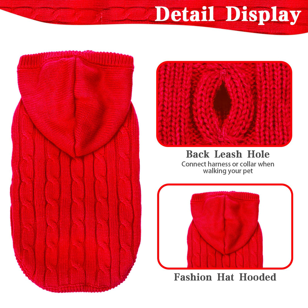 PUPTECK hat-hood design adds warmth on chilly days