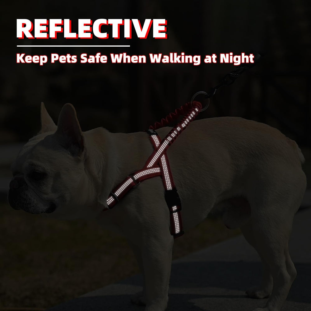 PUPTECK No Pull Harness adjustable straps ensure secure fit for large dogs