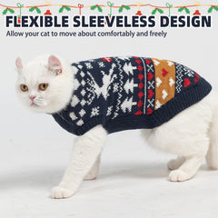 PUPTECK open belly design sweater highlights unrestricted movement and potty breaks