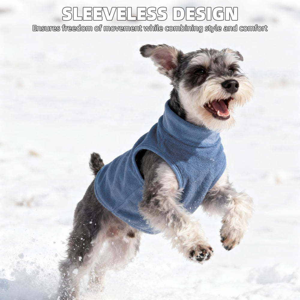 PUPTECK sleeveless pullover dog vest enables easy wear and movement.