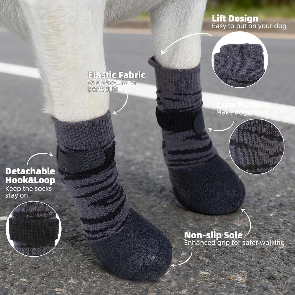 PUPTECK waterproof paw soles keep paws dry on wet surfaces.