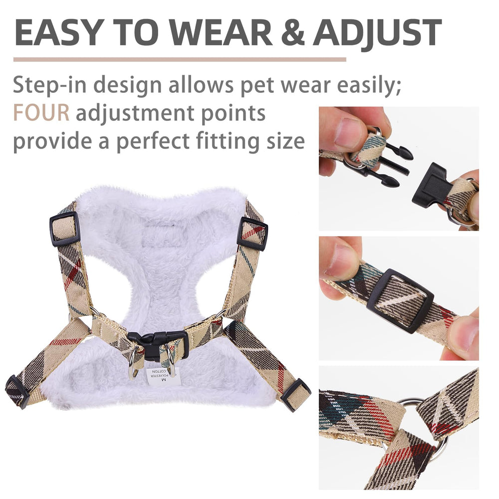 PUPTECK step-in harness demonstrates easy wearability for pets.