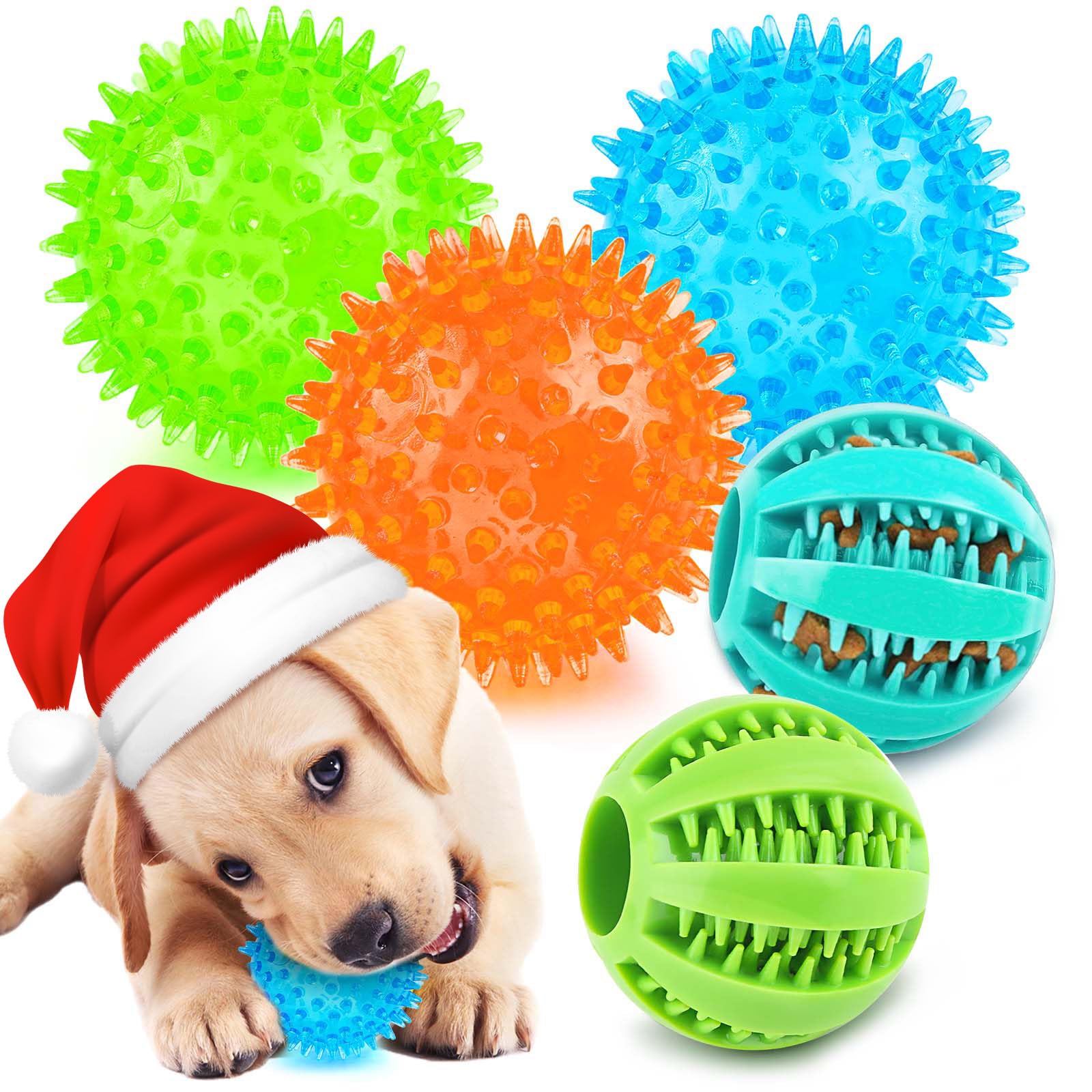 PUPTILY 2-function ball interactive closeup boosts training and interactive play