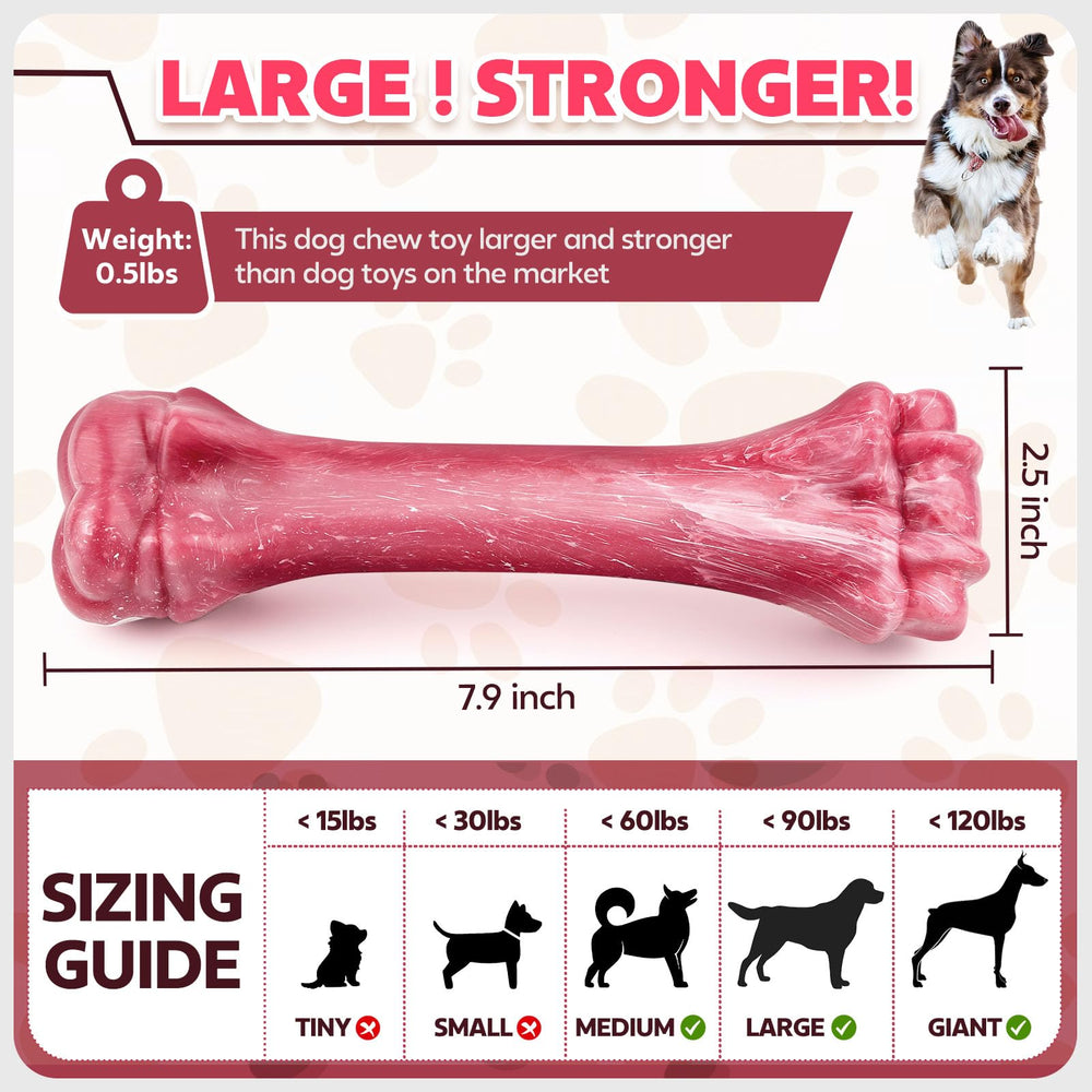 Puptily heavy-duty chew toy close-up texture highlights durability for powerful chewers