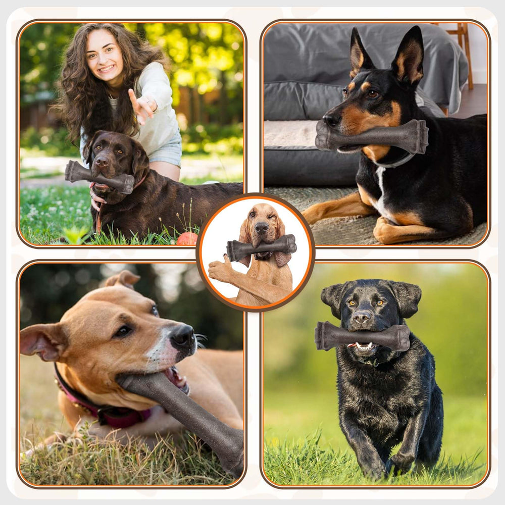 PUPTILY long-lasting chew toy pack for continuous play sessions