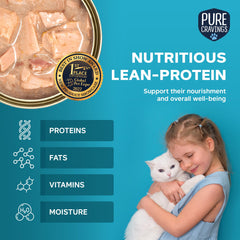 Pure Cravings mercury-tested tuna cat food – high safety standard for fish.