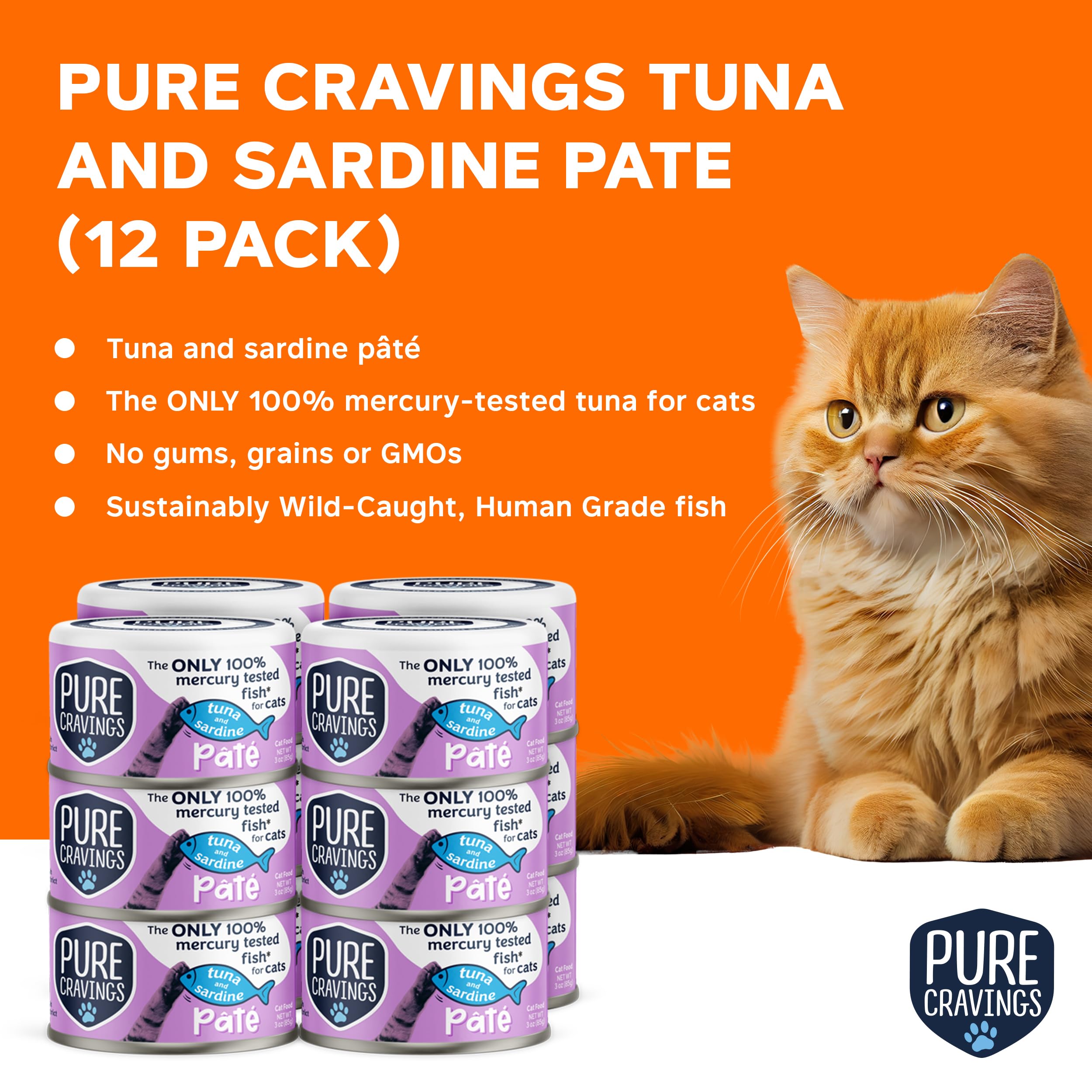 Pure Cravings tuna-sardine pate ingredients reveal real fish pieces