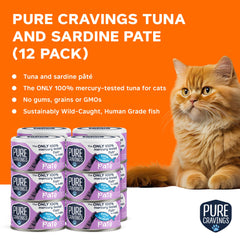 Pure Cravings tuna-sardine pate ingredients reveal real fish pieces