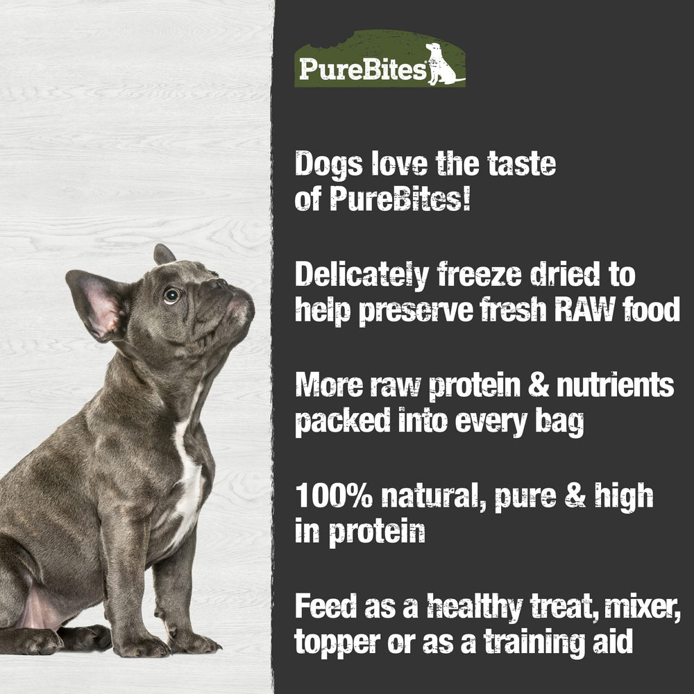 PureBites low-calorie high-protein treat closeup suitable for daily rewards